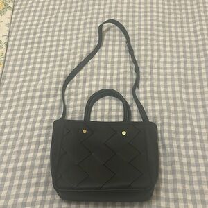 Nisolo black leather bag